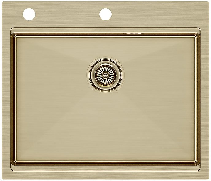 Мойка кухонная Paulmark Brim-Pro PM705951-BG золото Мойка кухонная Paulmark Brim-Pro PM705951-BG золото