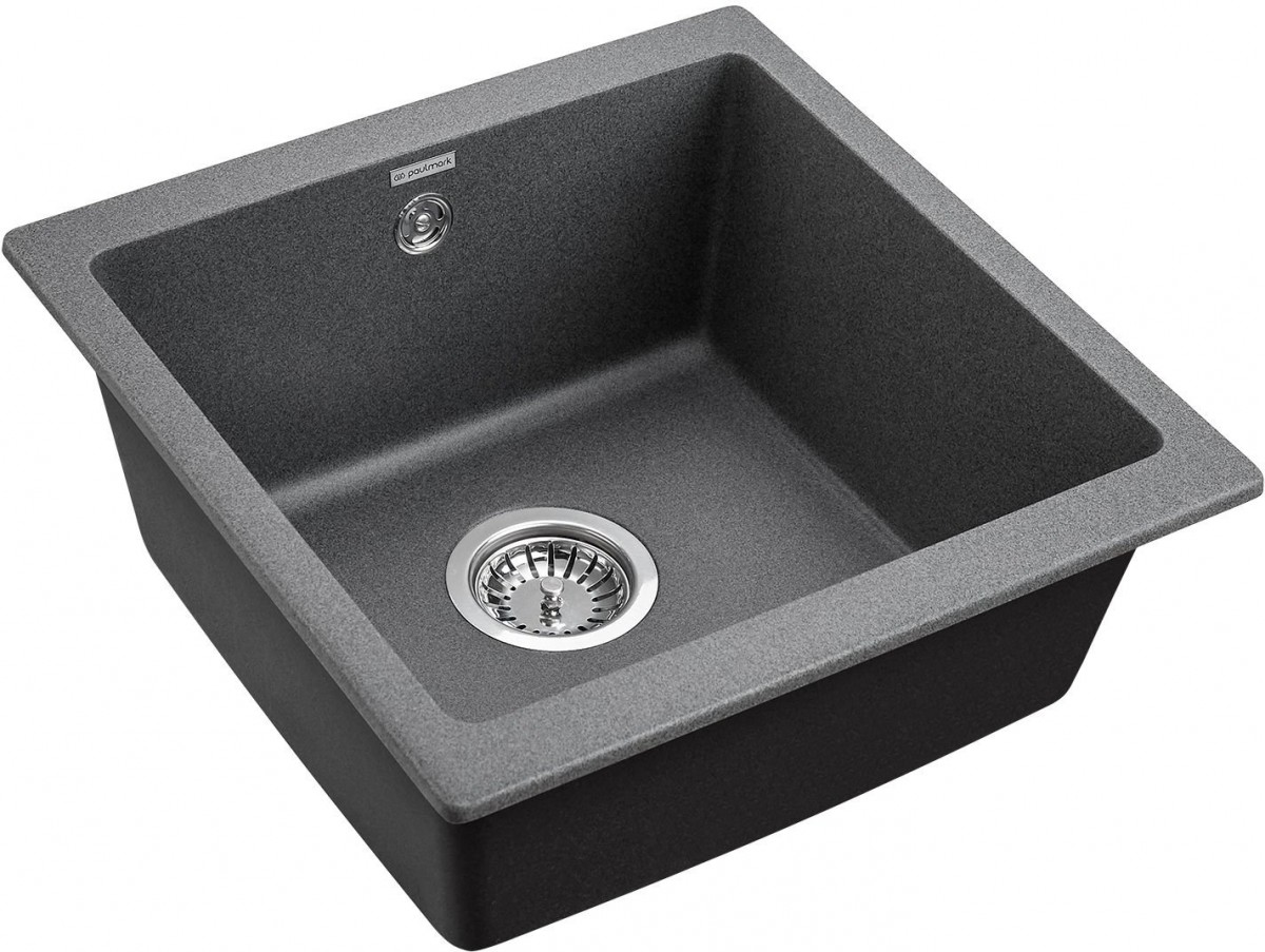 Мойка кухонная Paulmark Brilon PM104546-DG антрацит Мойка кухонная Paulmark Brilon PM104546-DG антрацит