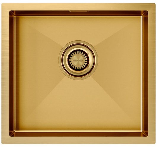 Мойка кухонная Paulmark ALLER 48 UNI PM804844-BG брашированное золото Мойка кухонная Paulmark ALLER 48 UNI PM804844-BG брашированное золото