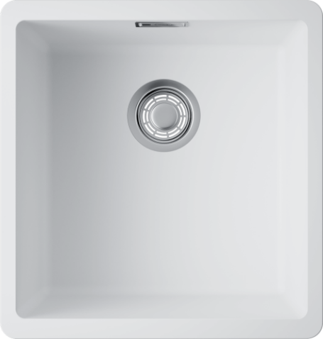 Мойка кухонная Omoikiri Kata 40-U-WH Artgranit / белый Мойка кухонная Omoikiri Kata 40-U-WH Artgranit / белый