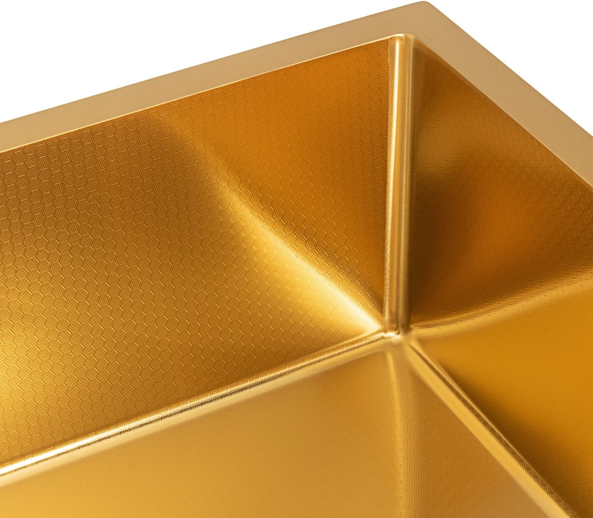 Мойка кухонная ARFEKA ECO AR 700*500 GOLD PVD NANO DECOR, золото Мойка кухонная ARFEKA ECO AR 700*500 GOLD PVD NANO DECOR, золото