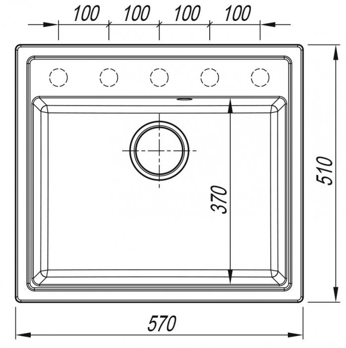 Мойка кухонная ARFEKA DALAGO 57 WET GRAPHITE, графит Мойка кухонная ARFEKA DALAGO 57 WET GRAPHITE, графит
