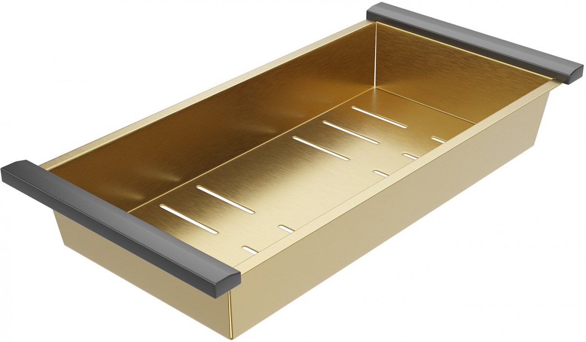 Мойка кухонная Roxen Simple 560220-50G-V 50x48 золото/вулканический песок Мойка кухонная Roxen Simple 560220-50G-V 50x48 золото/вулканический песок