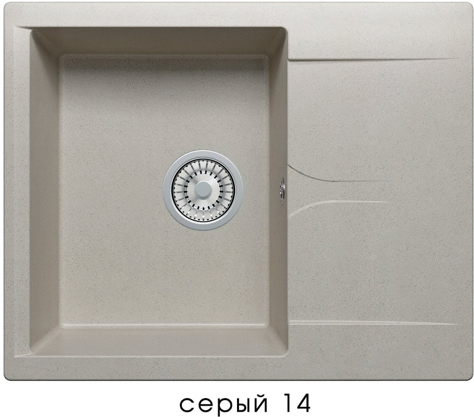 Мойка кухонная Polygran Gals-620 серый Мойка кухонная Polygran Gals-620 серый