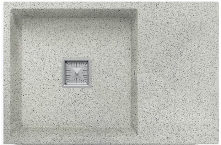 Мойка кухонная Polygran Blade 760 76x50 светло-серый Мойка кухонная Polygran Blade 760 76x50 светло-серый