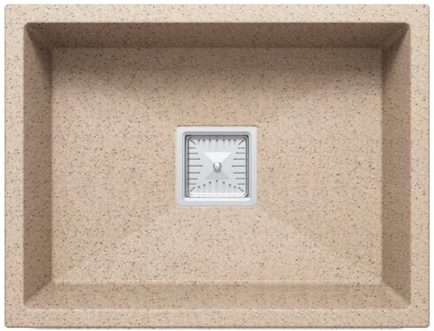 Мойка кухонная Polygran Blade 550 55x42 песочный Мойка кухонная Polygran Blade 550 55x42 песочный