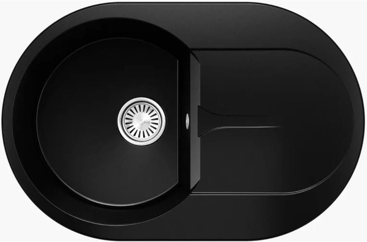 Мойка кухонная Polygran Atol 760 №316 76x50 космос Мойка кухонная Polygran Atol 760 №316 76x50 космос