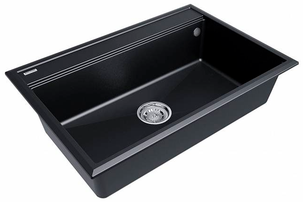 Мойка кухонная Paulmark STEPIA-750 PM117551-BLM 75x51 черный металлик Мойка кухонная Paulmark STEPIA-750 PM117551-BLM 75x51 черный металлик
