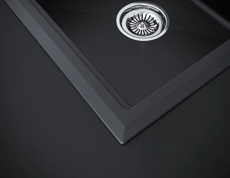Мойка кухонная Paulmark STEPIA-750 PM117551-BLM 75x51 черный металлик Мойка кухонная Paulmark STEPIA-750 PM117551-BLM 75x51 черный металлик