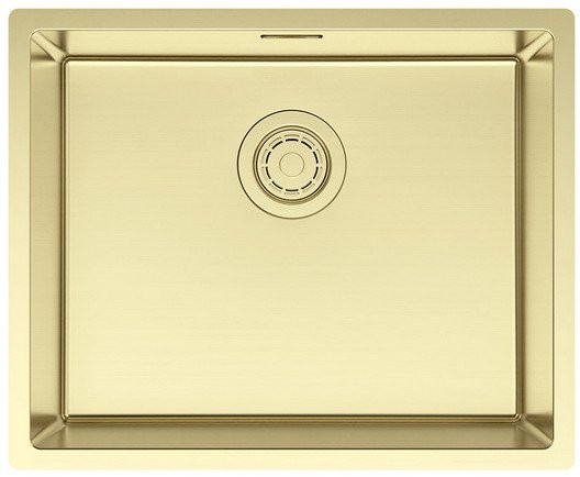 Мойка кухонная Paulmark Lassan 54 UNI 54x44 светлое золото Мойка кухонная Paulmark Lassan 54 UNI 54x44 светлое золото