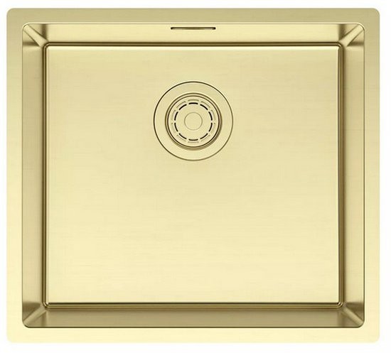 Мойка кухонная Paulmark LASSAN 49 UNI LA49-LG 49x44 светлое золото Мойка кухонная Paulmark LASSAN 49 UNI LA49-LG 49x44 светлое золото