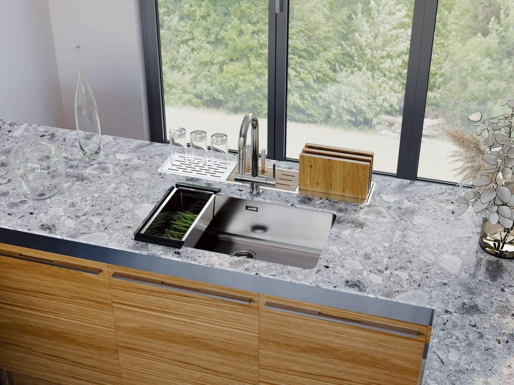 Мойка кухонная Omoikiri 75-U/I-IN 75x44 нержавеющая сталь Мойка кухонная Omoikiri 75-U/I-IN 75x44 нержавеющая сталь