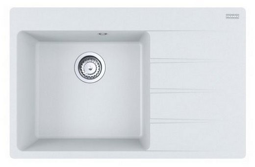 Мойка кухонная Franke Centro CNG 611/211-78 TL 78x50 чаша слева, белый Мойка кухонная Franke Centro CNG 611/211-78 TL 78x50 чаша слева, белый