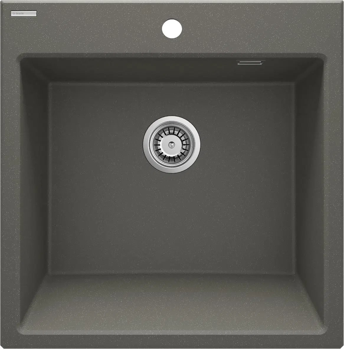 Мойка кухонная Deante Eridan ZQE T10K 60x61 антрацит Мойка кухонная Deante Eridan ZQE T10K 60x61 антрацит