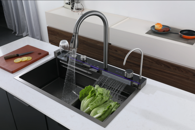 Мойка кухонная Ceruttispa Gloria II nano black CT10356 75x46 серый Мойка кухонная Ceruttispa Gloria II nano black CT10356 75x46 серый