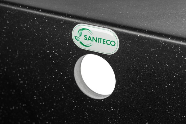 Мойка кухонная Saniteco Fortis (оникс) Мойка кухонная Saniteco Fortis (оникс)