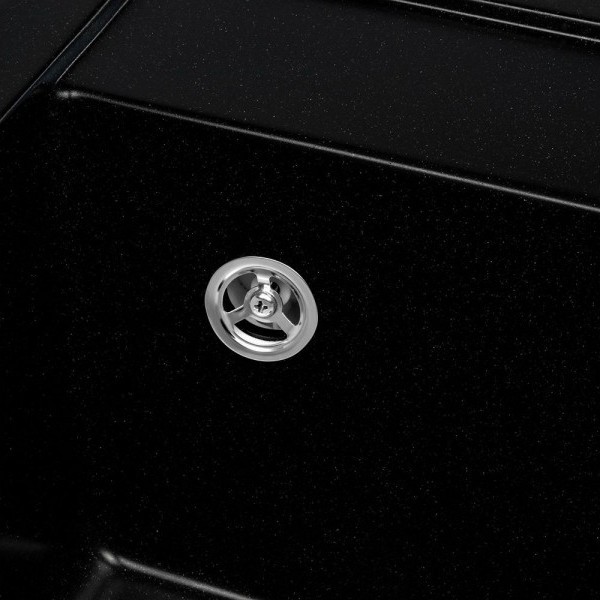 Мойка кухонная Saniteco Terra (оникс) Мойка кухонная Saniteco Terra (оникс)