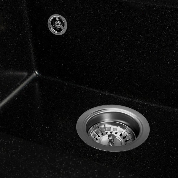 Мойка кухонная Saniteco Terra (оникс) Мойка кухонная Saniteco Terra (оникс)