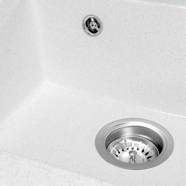 Мойка кухонная Saniteco Terra (белый) Мойка кухонная Saniteco Terra (белый)