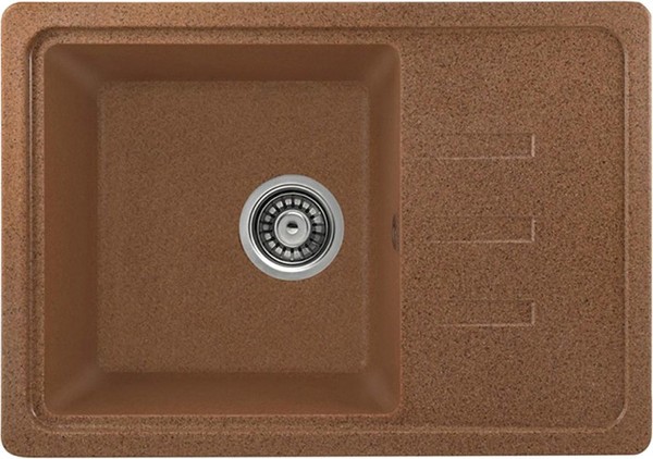 Мойка кухонная Saniteco Rosa (терракот) Мойка кухонная Saniteco Rosa (терракот)