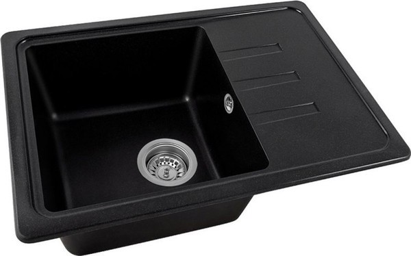 Мойка кухонная Saniteco Rosa (оникс) Мойка кухонная Saniteco Rosa (оникс)