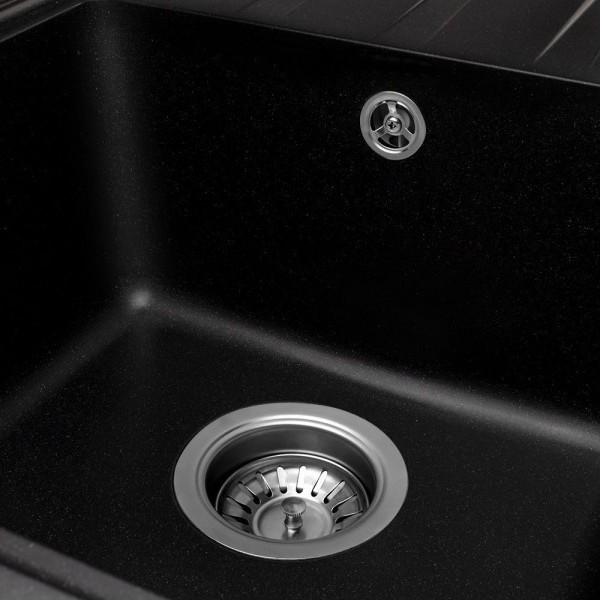 Мойка кухонная Saniteco Rosa (оникс) Мойка кухонная Saniteco Rosa (оникс)