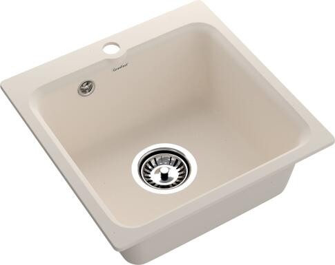 Мойка кухонная GranFest SMART SM-430 белый Мойка кухонная GranFest SMART SM-430 белый