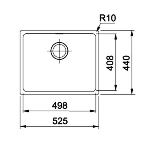 Мойка кухонная Franke Sirius SID 110-50 (серый) Мойка кухонная Franke Sirius SID 110-50 (серый)