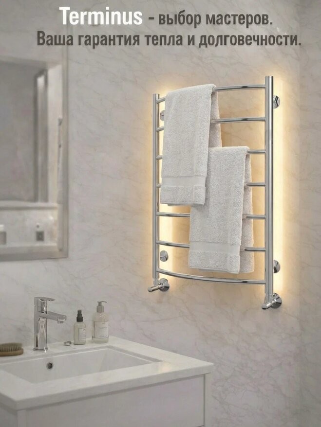 Полотенцесушитель водяной Terminus Классик НР П7 500х796 Полотенцесушитель водяной Terminus Классик НР П7 500х796