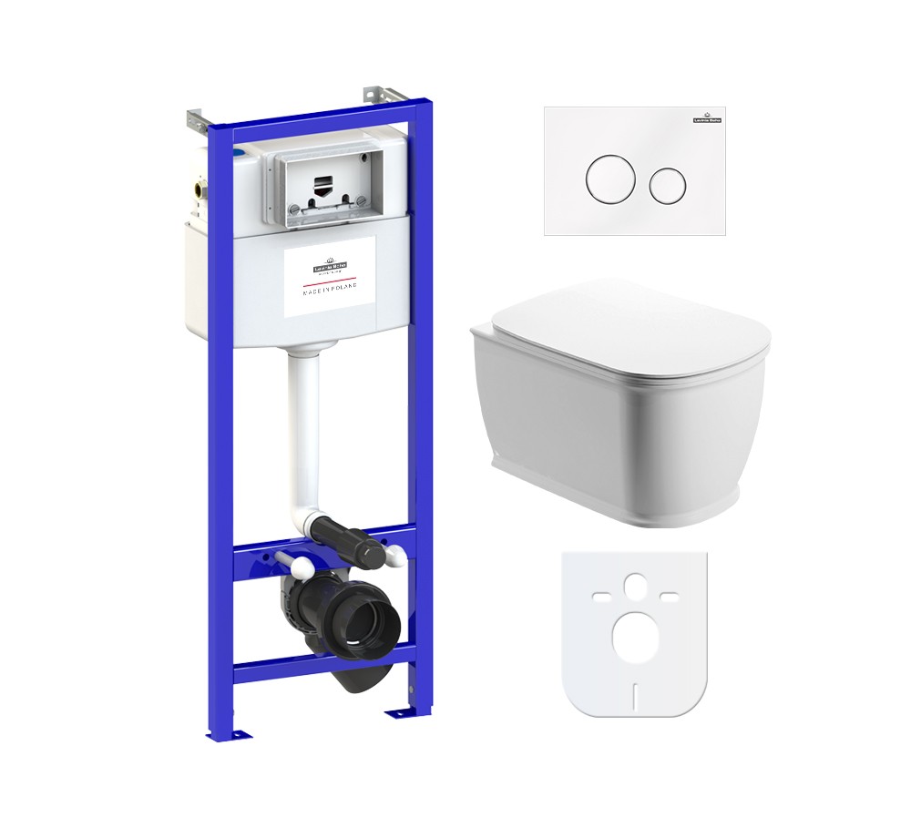 Комплект инсталляции и унитаза 6 в 1 Lavinia Boho Relfix Bell Pro Rimless 77040047 Комплект инсталляции и унитаза 6 в 1 Lavinia Boho Relfix Bell Pro Rimless 77040047