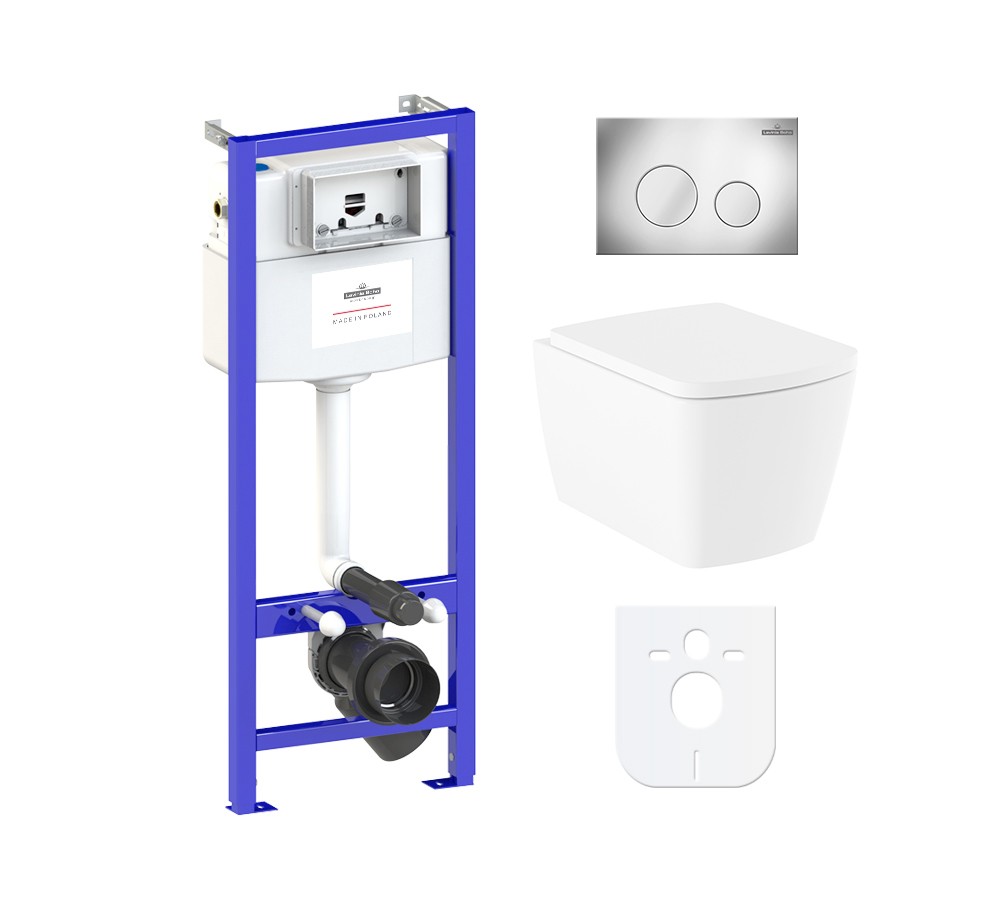 Комплект инсталляции и унитаза 6 в 1 Lavinia Boho Relfix Aveo Rimless 77040126 Комплект инсталляции и унитаза 6 в 1 Lavinia Boho Relfix Aveo Rimless 77040126