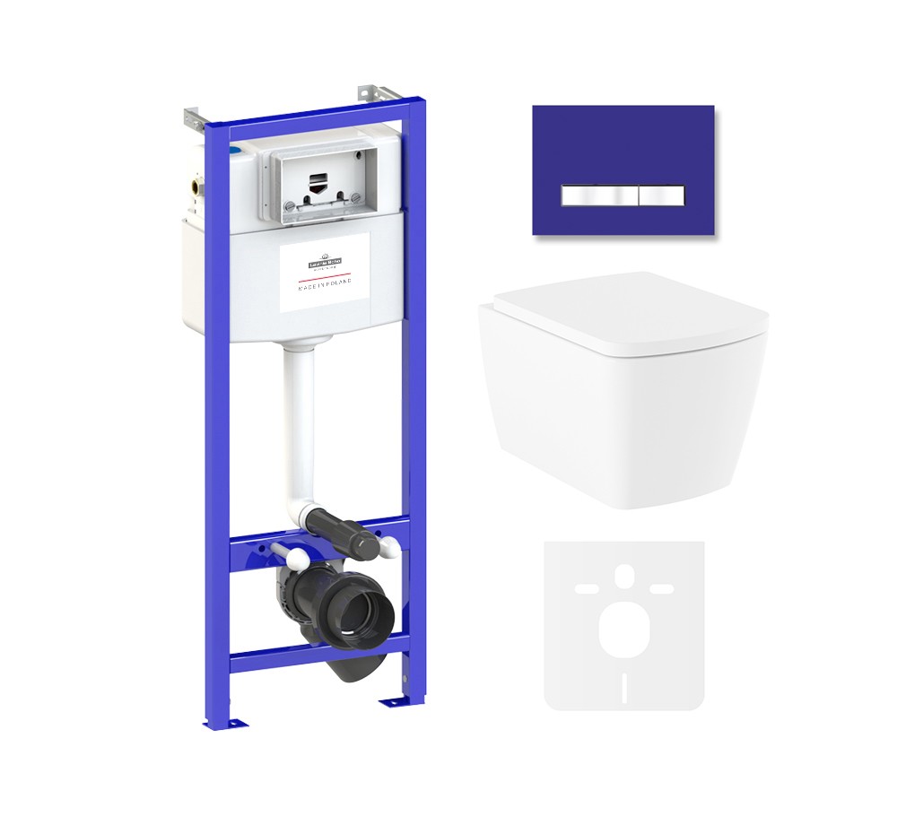 Комплект инсталляции и унитаза 6 в 1 Lavinia Boho Relfix Aveo Rimless 75110241 Комплект инсталляции и унитаза 6 в 1 Lavinia Boho Relfix Aveo Rimless 75110241