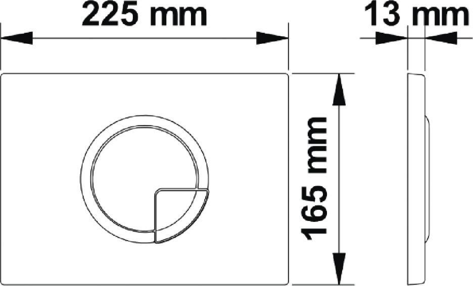 Инсталляция Berges Novum 040225 с клавишей смыва R5 Soft Touch черный Инсталляция Berges Novum 040225 с клавишей смыва R5 Soft Touch черный