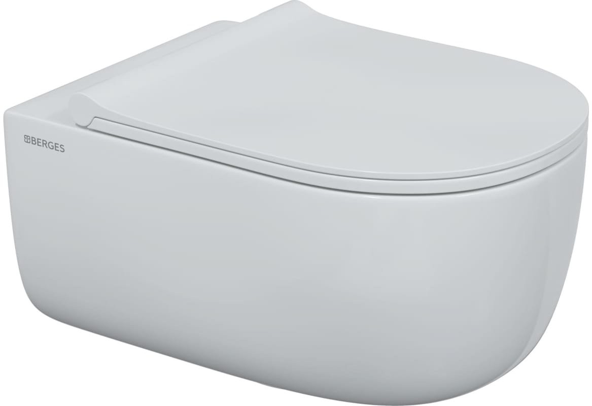 Комплект унитаз Berges EGO XL Rimless + инсталляция Berges Atom Line + клавиша смыва хром глянец Комплект унитаз Berges EGO XL Rimless + инсталляция Berges Atom Line + клавиша смыва хром глянец