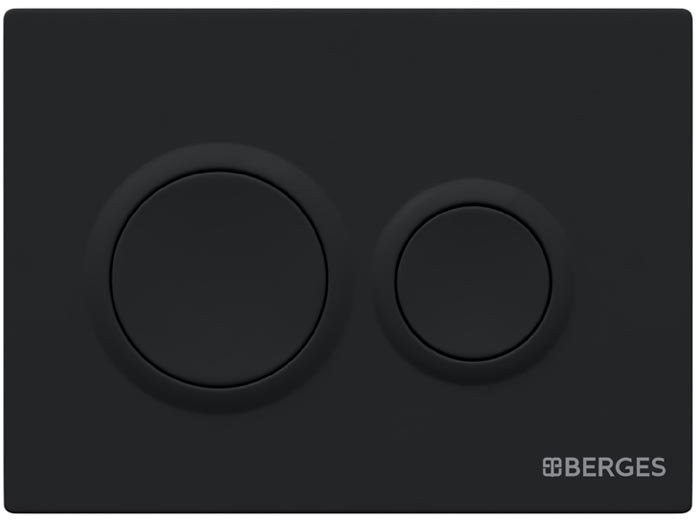 Комплект инсталляции Berges NOVUM 525 + EGO XL Rimless + Okus Slim SO + O5 с черной клавишей Комплект инсталляции Berges NOVUM 525 + EGO XL Rimless + Okus Slim SO + O5 с черной клавишей