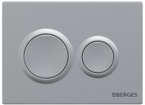 Комплект унитаз Berges OKUS Rimless + инсталляция Novum + клавиша смыва O2 хром матовый Комплект унитаз Berges OKUS Rimless + инсталляция Novum + клавиша смыва O2 хром матовый