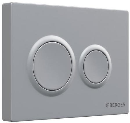 Комплект унитаз Berges OKUS Rimless + инсталляция Novum + клавиша смыва O2 хром матовый Комплект унитаз Berges OKUS Rimless + инсталляция Novum + клавиша смыва O2 хром матовый