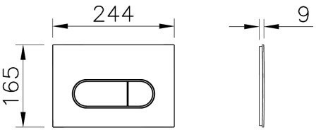Комплект инсталляции с унитазом Vitra L-Box Sento Rim-Ex 9830B003-7212 Комплект инсталляции с унитазом Vitra L-Box Sento Rim-Ex 9830B003-7212