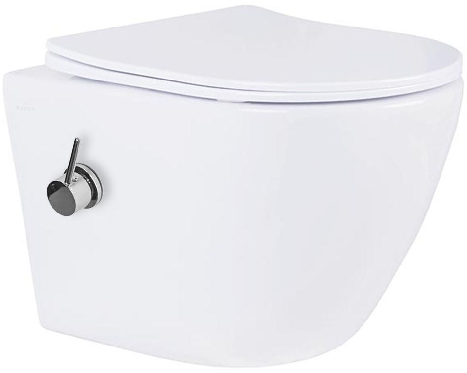 Комплект инсталляция Roxen StounFix Dual Fresh 6 в 1 968424 с унитазом Antares Bidet 530185-01X и клавшей смыва Steel 420280S сатин Комплект инсталляция Roxen StounFix Dual Fresh 6 в 1 968424 с унитазом Antares Bidet 530185-01X и клавшей смыва Steel 420280S сатин