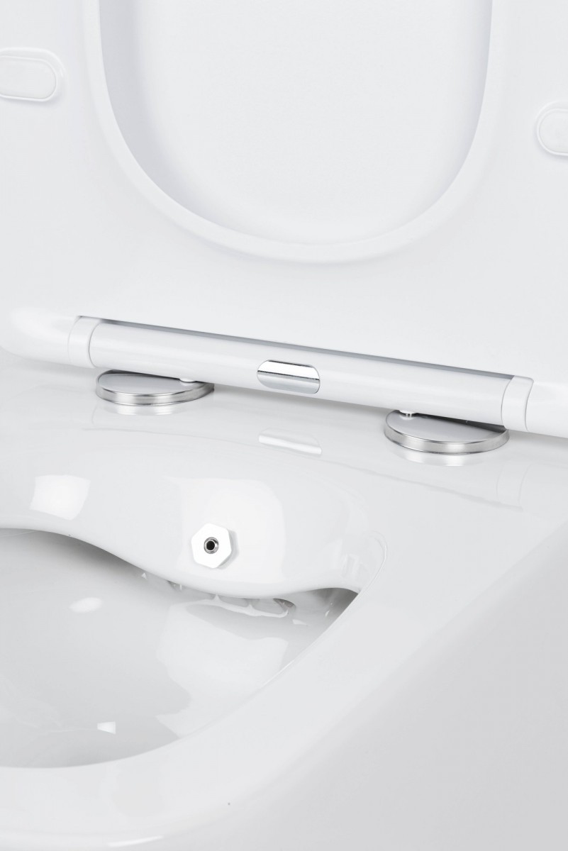 Комплект 6 в 1 Roxen StounFix Dual Fresh 968094 клавиша смыва Santi 410260G + унитаз Roxen Cube 530135-01X Комплект 6 в 1 Roxen StounFix Dual Fresh 968094 клавиша смыва Santi 410260G + унитаз Roxen Cube 530135-01X