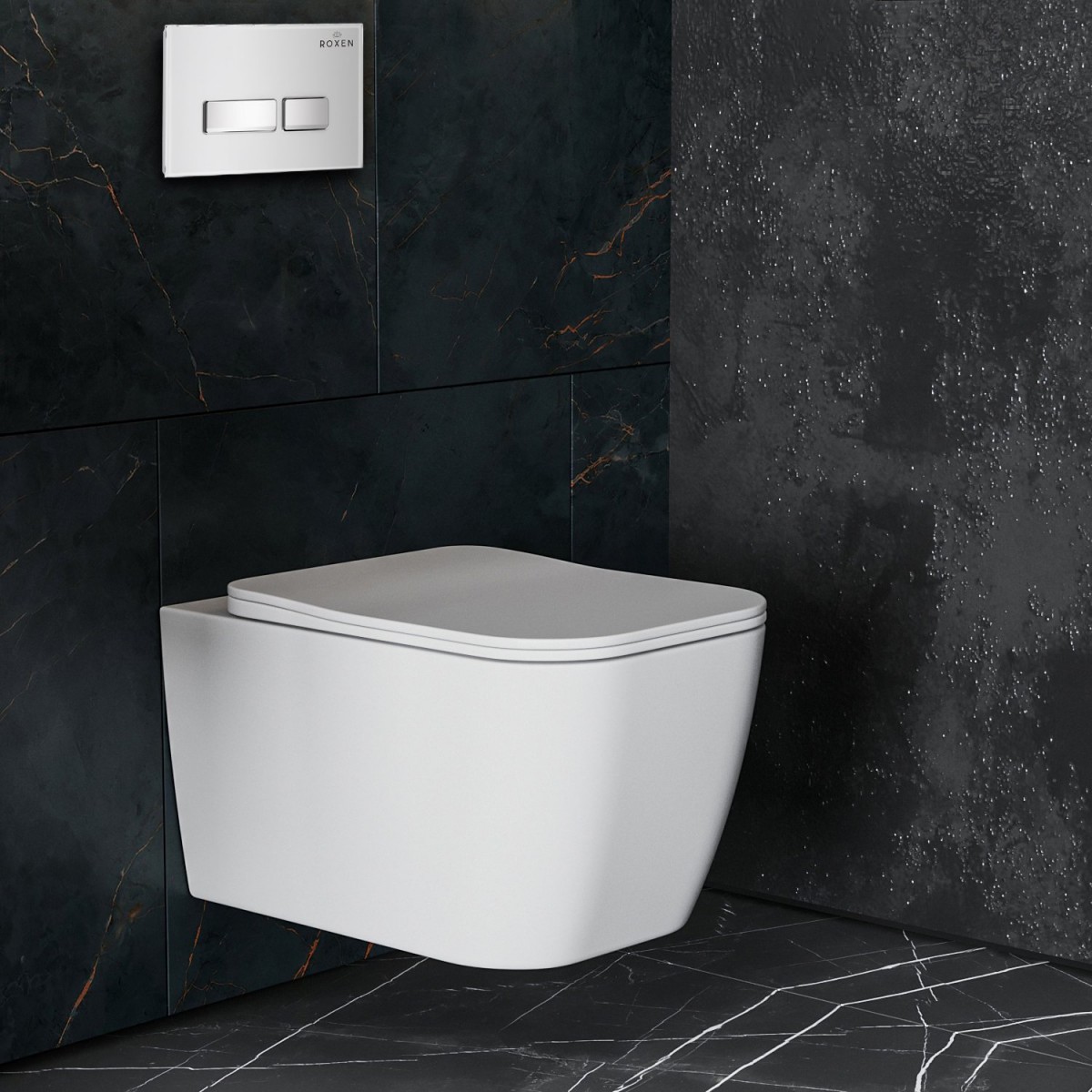 Комплект инсталляции RRoxen StounFix Dual Fresh 634687 белый, с аромадозатором Комплект инсталляции RRoxen StounFix Dual Fresh 634687 белый, с аромадозатором