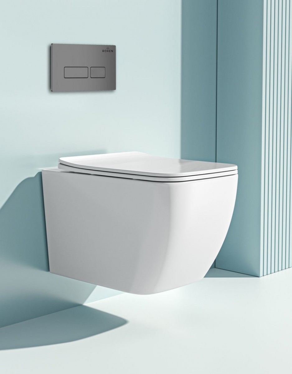 Комплект инсталляции Roxen StounFix Dual Fresh 606295 клавиша хром матовый Комплект инсталляции Roxen StounFix Dual Fresh 606295 клавиша хром матовый