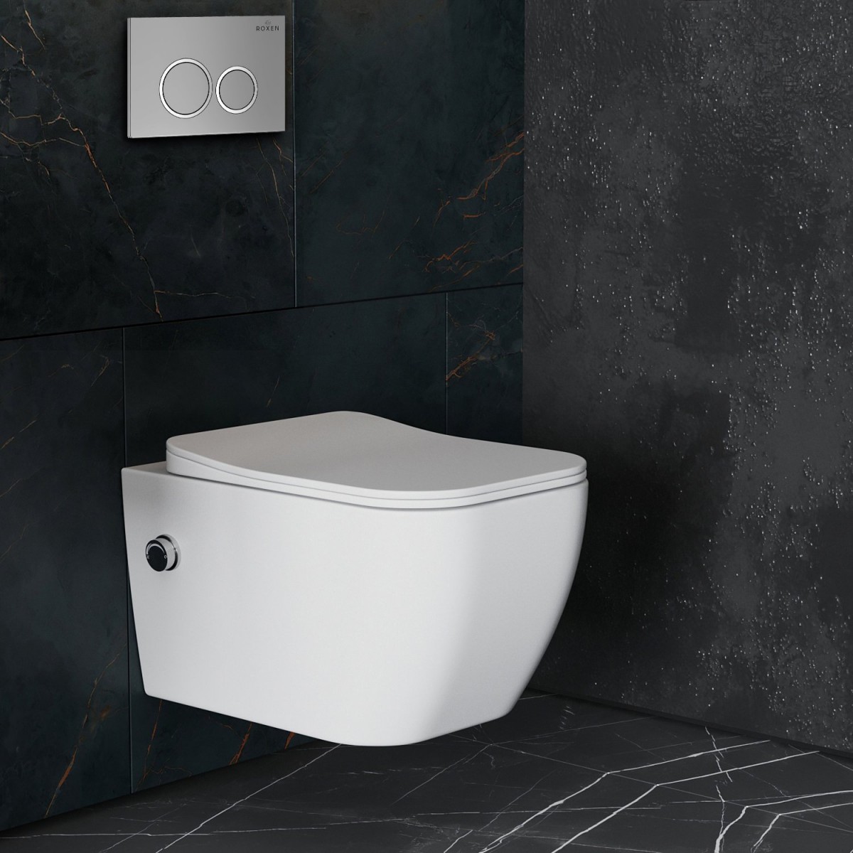 Комплект инсталляции Roxen StounFix Dual Fresh 533185 6в1 клавиша хром, с аромадозатором Комплект инсталляции Roxen StounFix Dual Fresh 533185 6в1 клавиша хром, с аромадозатором