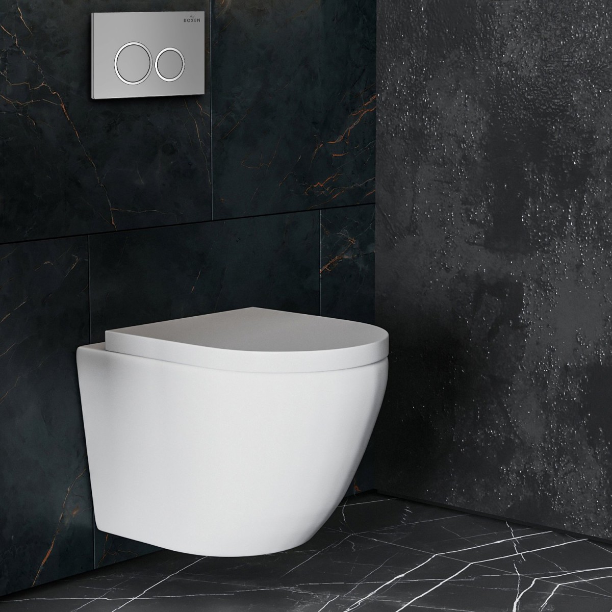 Комплект инсталляции Roxen StounFix Dual Fresh 530326 6в1 клавиша хром, с аромадозатором Комплект инсталляции Roxen StounFix Dual Fresh 530326 6в1 клавиша хром, с аромадозатором