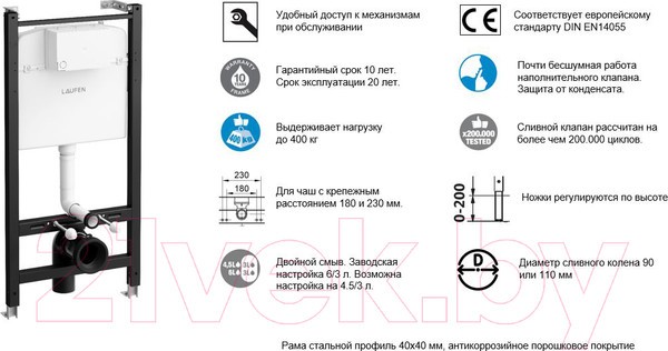 Унитаз подвесной с инсталляцией Laufen Pro ZRU9307615 (с сиденьем) Унитаз подвесной с инсталляцией Laufen Pro ZRU9307615 (с сиденьем)