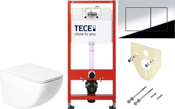 Унитаз подвесной с инсталляцией Saniteco KW-99048 + TECE Kit 9400412 Унитаз подвесной с инсталляцией Saniteco KW-99048 + TECE Kit 9400412