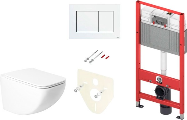 Унитаз подвесной с инсталляцией Saniteco KW-99048 + TECE Kit 9400413 Унитаз подвесной с инсталляцией Saniteco KW-99048 + TECE Kit 9400413