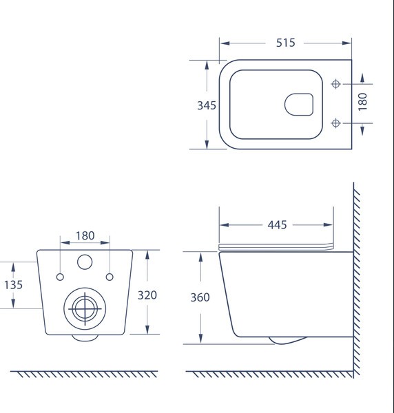 Унитаз подвесной с инсталляцией Lauter Magdeburg 21103EC + 21901002 (кнопка квадратная, черный) Унитаз подвесной с инсталляцией Lauter Magdeburg 21103EC + 21901002 (кнопка квадратная, черный)