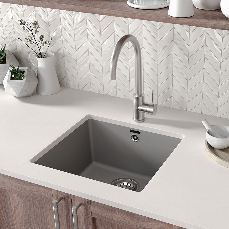 Мойка кухонная Lemark SINARA 440-U 44x42 грей Мойка кухонная Lemark SINARA 440-U 44x42 грей