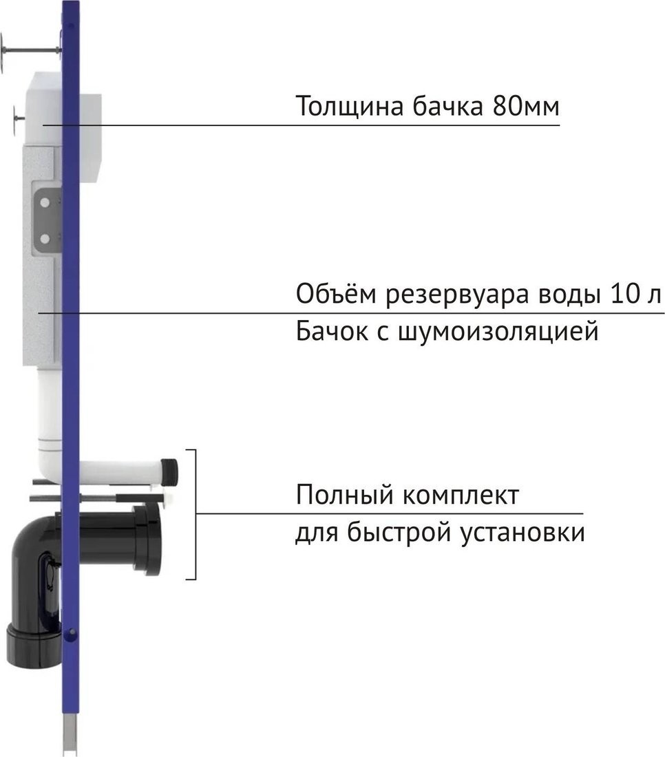 Инсталляция с унитазом подвесным Berges Vita Rimless / 043377 (с сиденьем) Инсталляция с унитазом подвесным Berges Vita Rimless / 043377 (с сиденьем)